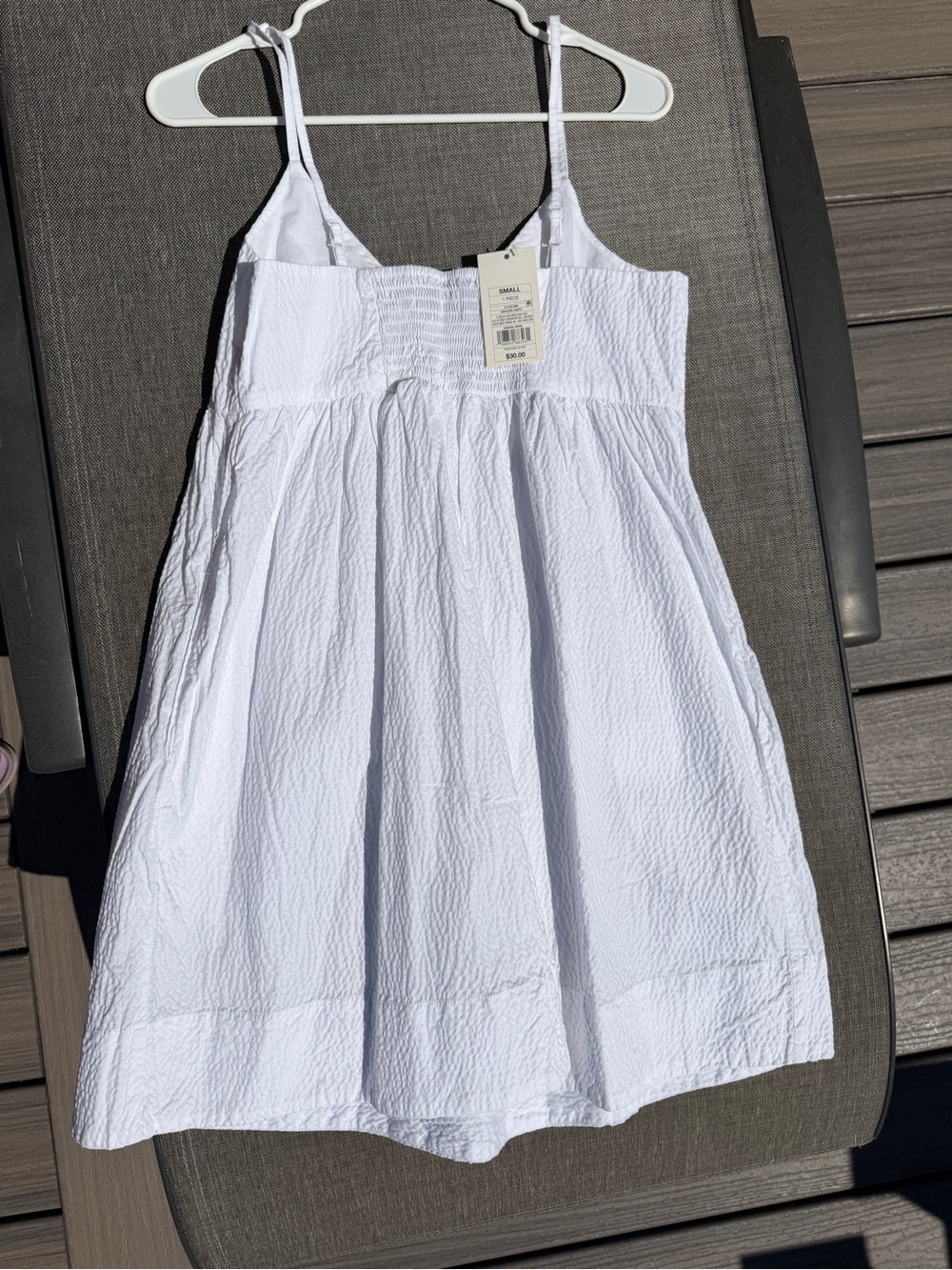 NWT a new day Target White Spaghetti Strap Sundress - Picture 2 of 6